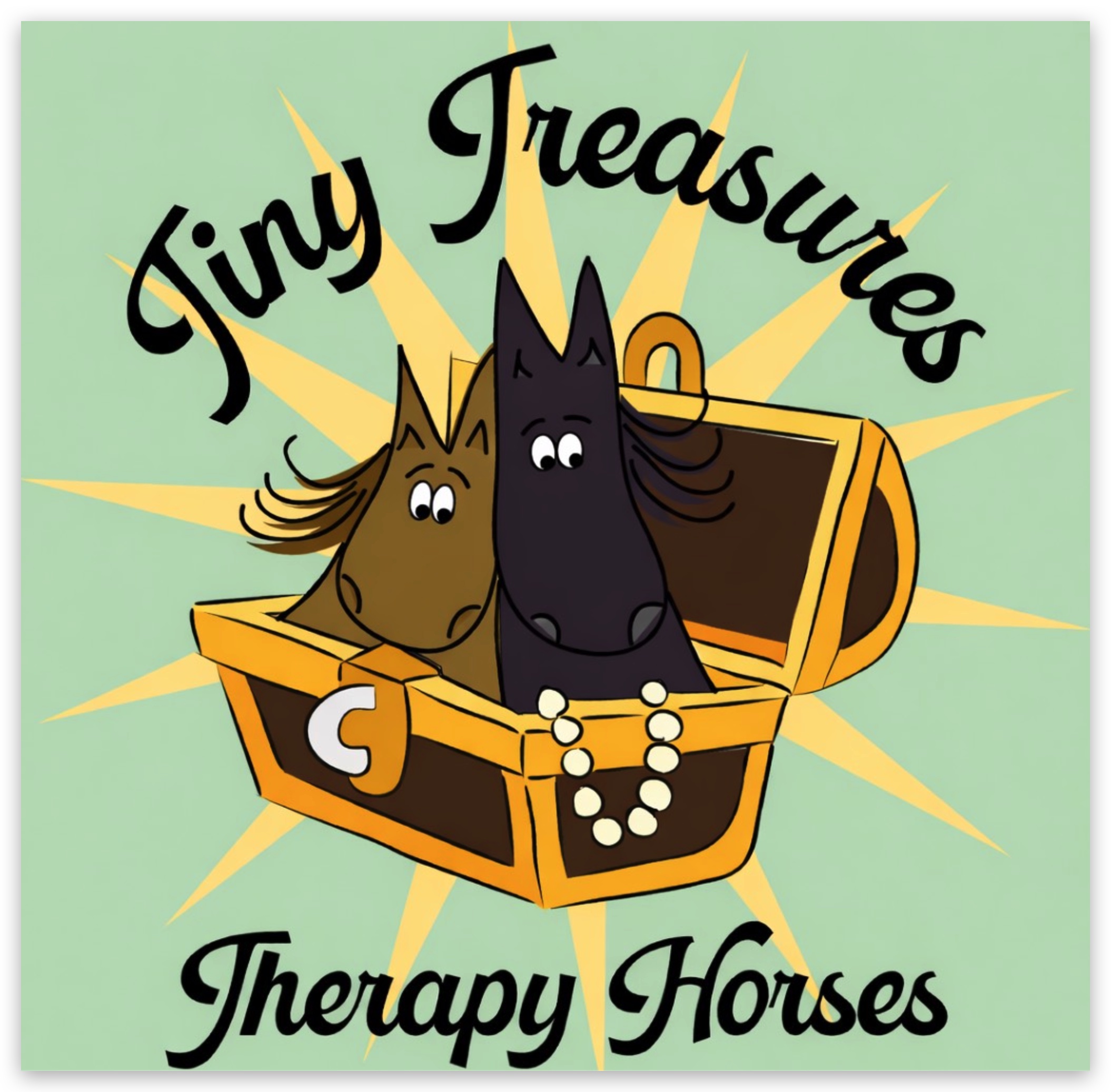 Tiny Treasures Therapy Horses website preview